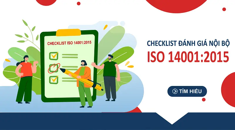checklist đánh giá nội bộ iso 14001