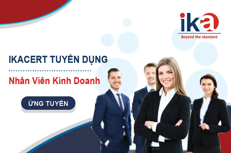 ikacert tuyển nhân viên kinh doanh