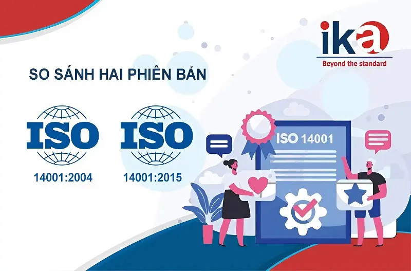 so sánh iso 14001:2004 và iso 14001:2015
