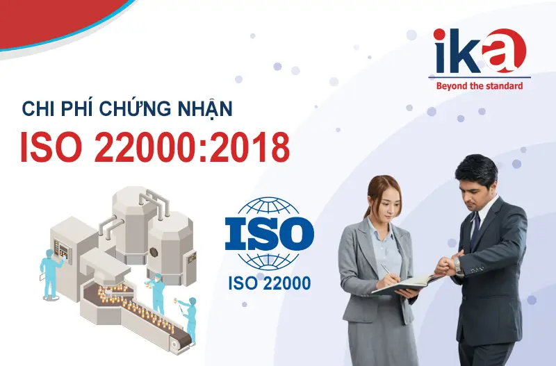 chi phí chứng nhận iso 22000