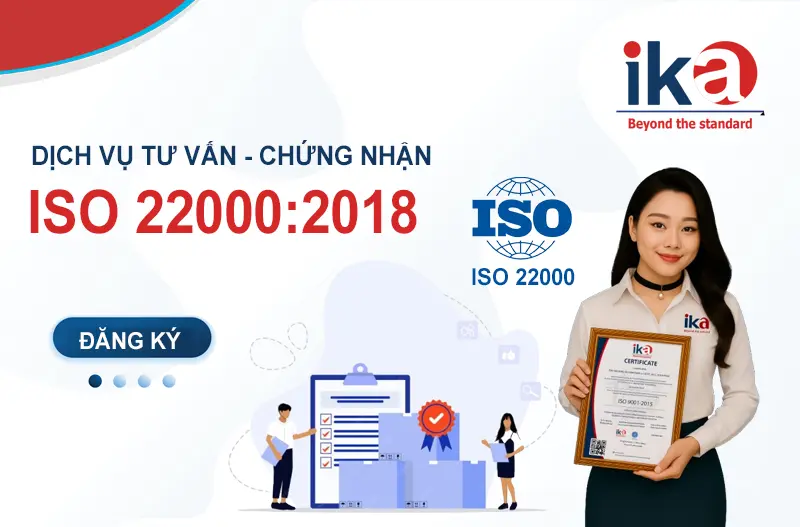 chứng nhận iso 22000:2018