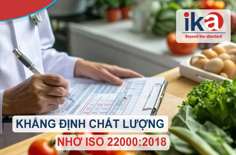 khẳng định chất lượng nhờ iso 22000