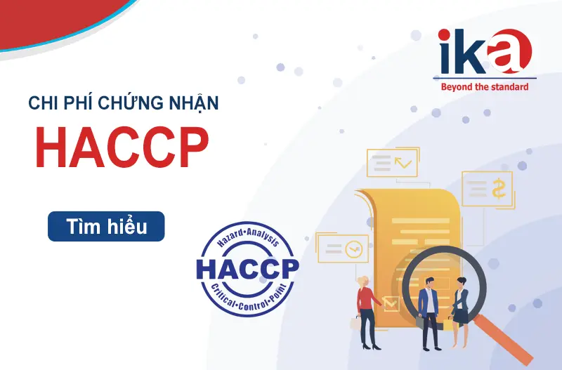 chi phí chứng nhận HACCP