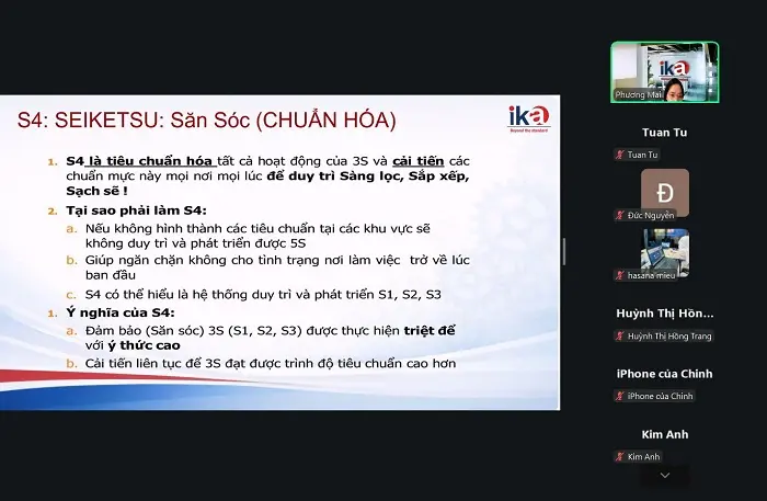 khóa đào tạo 5s&qaqc