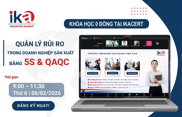 khóa đào tạo 5s&qaqc