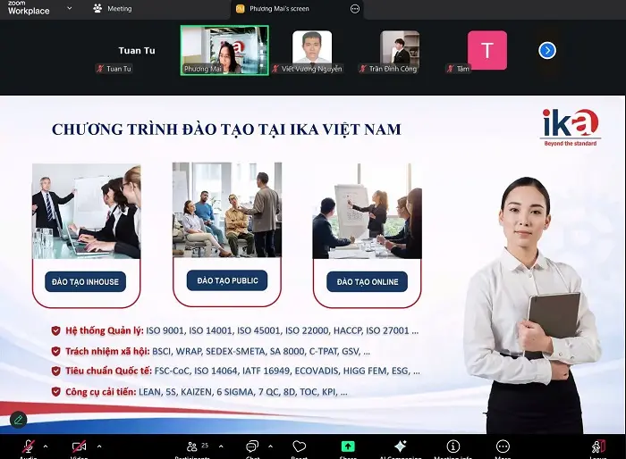 khóa đào tạo 5s&qaqc