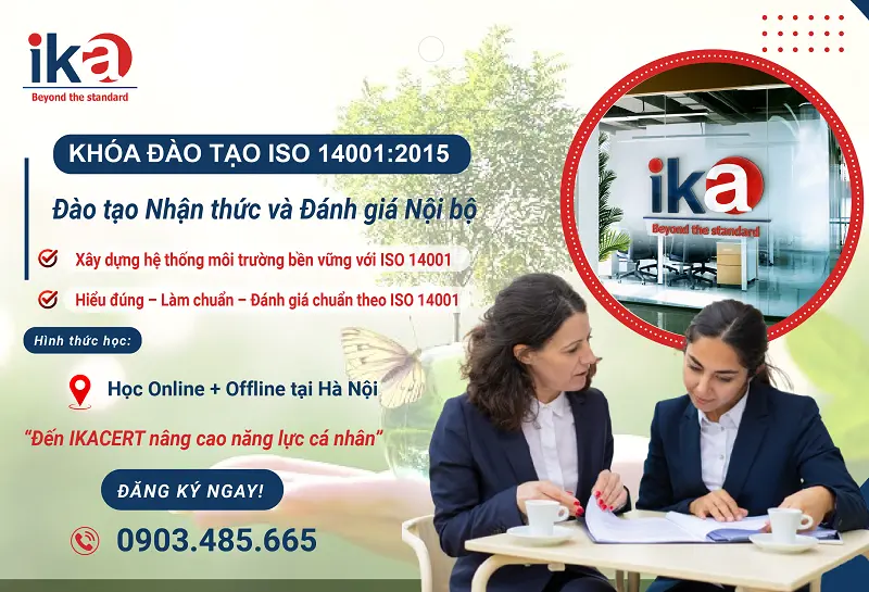 khóa đào tạo ISO 14001:2015