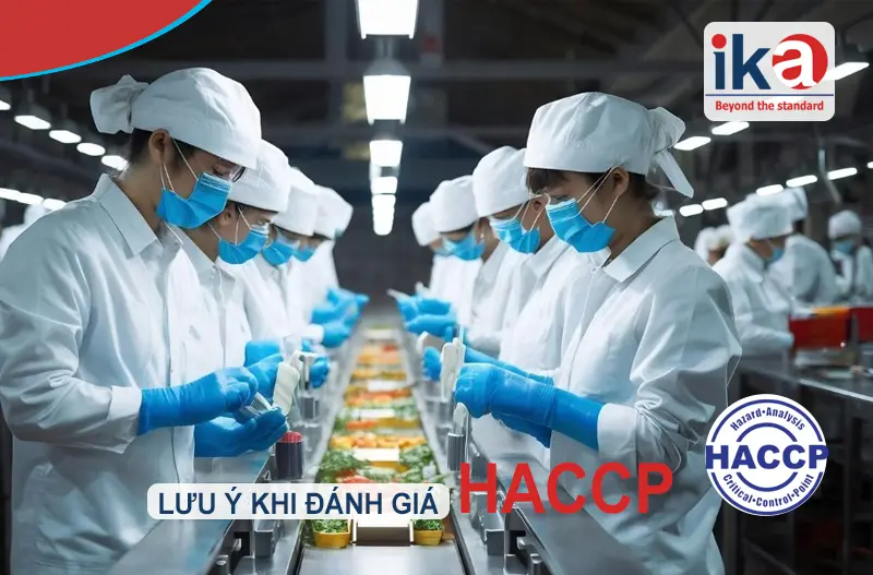 luu ý khi đánh giá HACCP