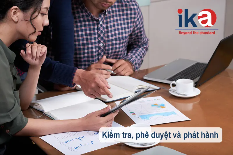 Kiểm tra, phê duyệt và phát hành