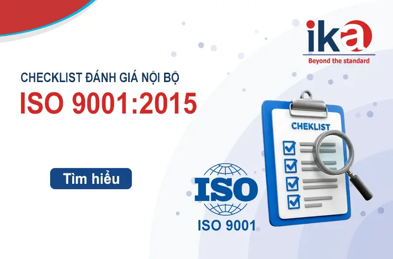 checklít đánh giá nội bộ iso 9001