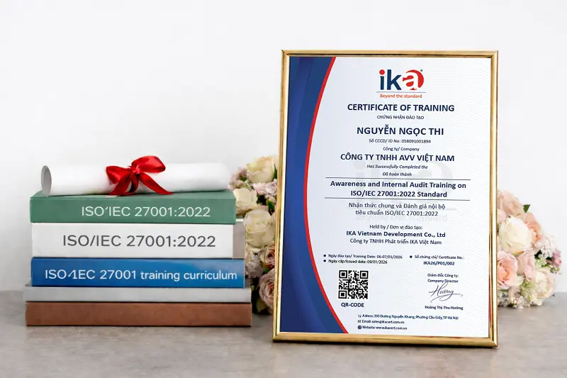 chứng chỉ đào tạo iso 27001