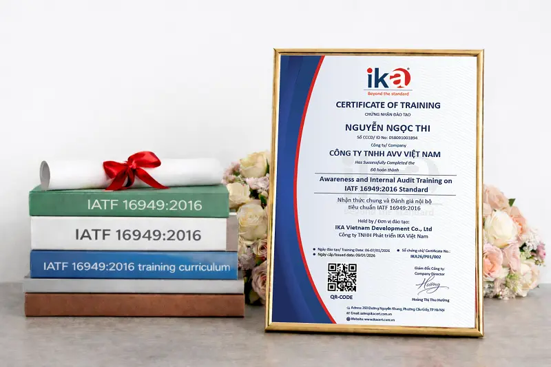 chứng chỉ iatf 16949:2016