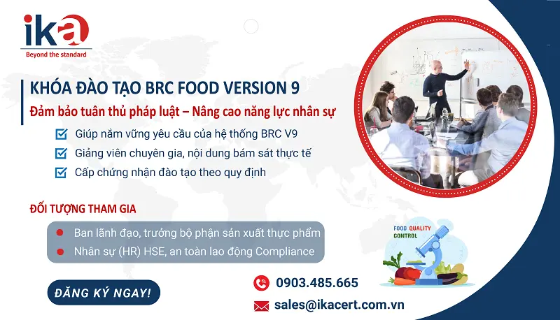 khóa đào tạo brc version 9