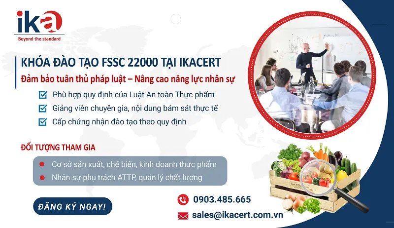 khóa đào tạo fssc 22000