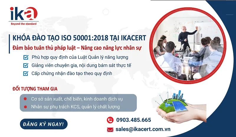 khóa đào tạo iso 50001