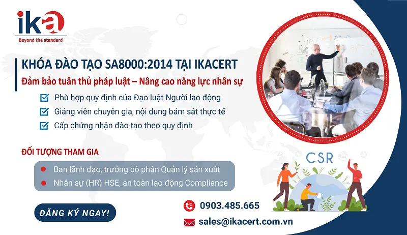 khóa đào tạo sa 8000