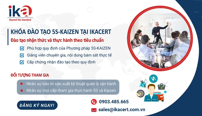khóa đào tạo 5s kaizen