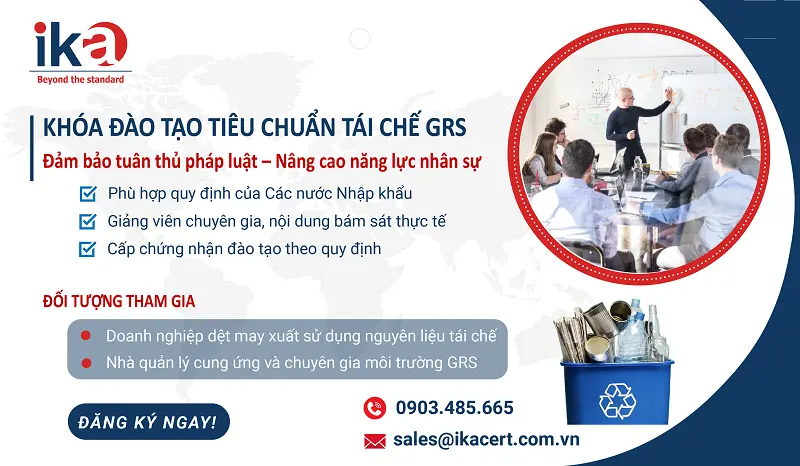khóa đào tạo tái chế grs