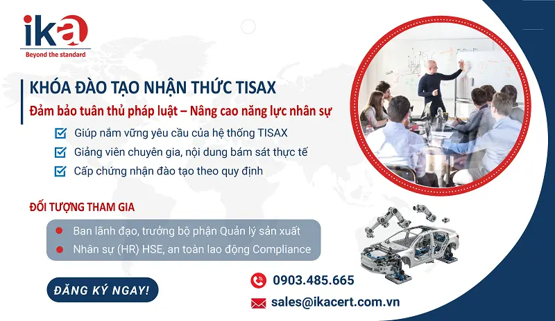 khóa đào tạo tisax