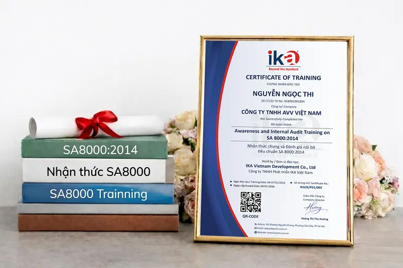 chứng chỉ SA8000
