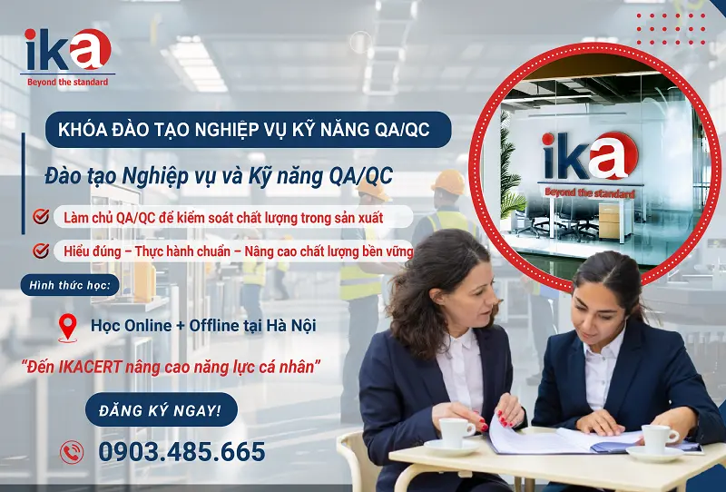 khóa đào tạo QA QC
