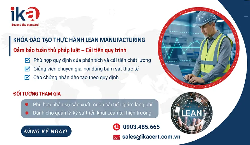 khóa đào tạo Lean Manufacturing
